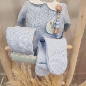 Set conjunto lana con chupetero